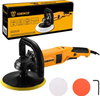 Полировальная машина Deko DKP1400-180 083-1049 - фото