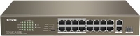 Неуправляемый коммутатор Tenda TEF1118P-16-150W - фото