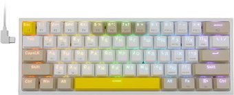 Клавиатура Redragon Fizz Pro (белый/желтый/серый) - фото