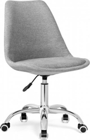 Офисное кресло Woodville Kolin (серый/хром) - фото