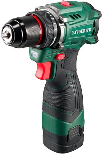 Дрель-шуруповерт Favourite DC NB16.8 121150168 (с 2-мя АКБ, кейс) - фото