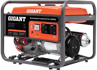 Бензиновый генератор Gigant GGL-5500ES - фото