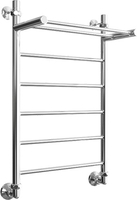 Полотенцесушитель Valfex Гарда 80/50 1/2"ВР VF.PS.W.005.80.50.C.P (хром, с полкой) - фото