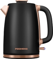 Электрический чайник Redmond (Редмонд) KM240 (черный/бронза) - фото