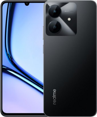 Смартфон Realme Note 60x 3GB/64GB (черный) - фото
