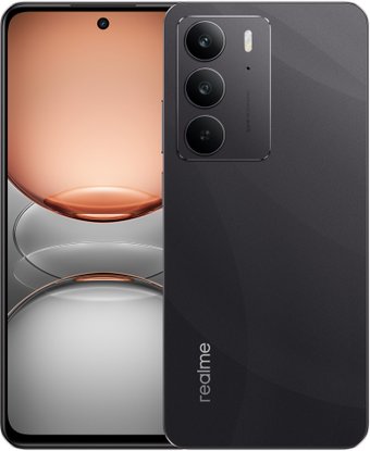 Смартфон Realme C75 8GB/256GB (черный) - фото