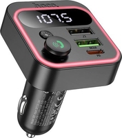 FM-модулятор Hoco E85 (черный) - фото