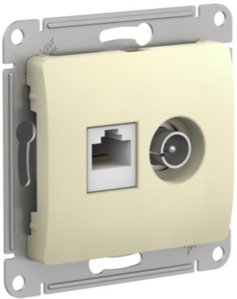 Розетка компьютерная Systeme Electric Glossa GSL000289 - фото