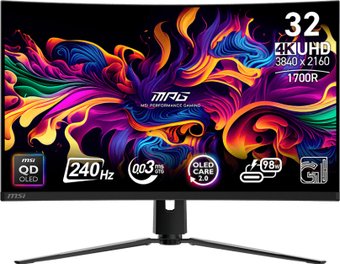 Игровой монитор MSI MPG 321CURX QD-OLED - фото