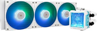 Система жидкостного охлаждения для процессора Thermalright Frozen Warframe Pro 360 ARGB (белый) - фото
