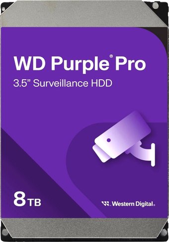 Жесткий диск WD Purple Pro 8TB WD8002PURP - фото