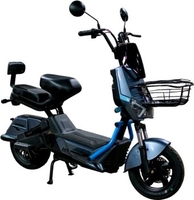 Электроскутер AVM.Plus JET (синий) - фото