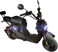 Электроскутер AVM.Plus Zoomer (черный) - фото