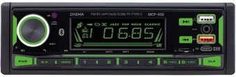USB-магнитола Digma MCP-450 - фото