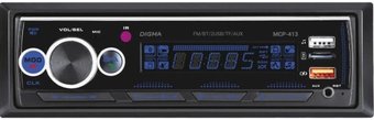 USB-магнитола Digma MCP-413 - фото