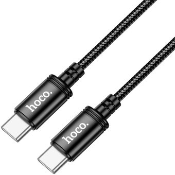 Кабель Hoco X89 USB Type-C - USB Type-C (1 м, черный) - фото