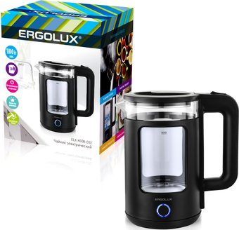 Электрический чайник Ergolux ELX-KG08-C02 - фото