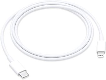 Кабель KS-IS KS-490W-2 USB Type-C - Lightning (2 м, белый) - фото