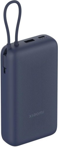 Внешний аккумулятор Xiaomi Power Bank 33W PB2030MI 20000mAh (синий, международная версия) - фото