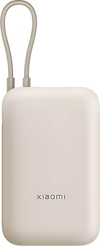 Внешний аккумулятор Xiaomi Power Bank P15ZM 10000mAh (бежевый, международная версия) - фото