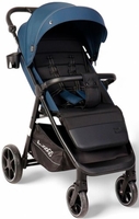 Коляска прогулочная «книга» Bubago Bass Light 2025 (синий) - фото