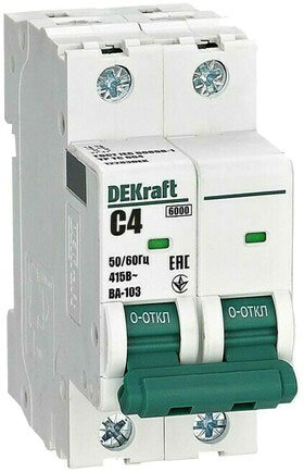 Выключатель автоматический DEKraft 12283DEK - фото