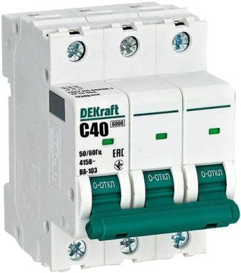 Выключатель автоматический DEKraft 12309DEK - фото
