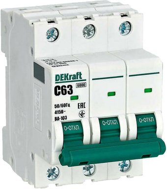 Выключатель автоматический DEKraft 12311DEK - фото