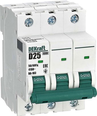 Выключатель автоматический DEKraft 12371DEK - фото