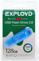 USB Flash Exployd 570 128GB (синий) - фото