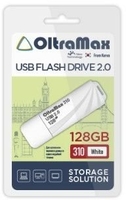 USB Flash OltraMax 310 128GB (белый) - фото