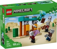 Конструктор LEGO Minecraft 21267 Сельский патруль в пустыне - фото