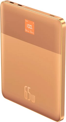 Внешний аккумулятор Baseus Blade 2 Digital Display 65W 12000mAh (золотой) - фото