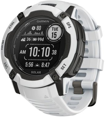 Умные часы Garmin Instinct 2x Solar (белый) - фото