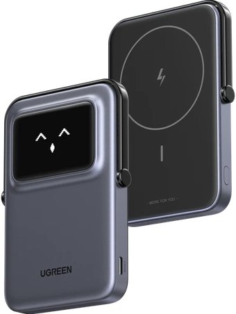 Внешний аккумулятор Ugreen PB571 5000mAh (серый) - фото