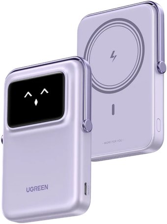 Внешний аккумулятор Ugreen PB571 5000mAh (фиолетовый) - фото