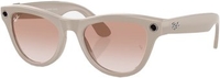 Умные очки Ray-Ban Meta Skyler RW4010 (серый глянцевый/розовый) - фото
