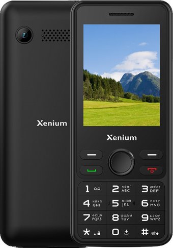 Телефон Xenium X280 (черный) - фото