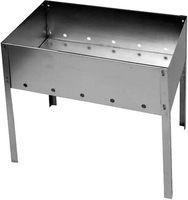 Разборный мангал КЕДР плюс Сборный 400x250x400мм МСБ-400 - фото