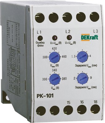 Реле контроля фаз DEKraft 23300DEK - фото