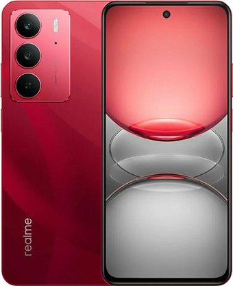 Телефон Realme C75 8GB/256GB (красный) - фото