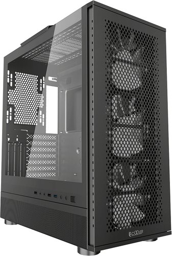 Корпус PCCooler ME200 Mesh (черный) - фото