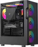 Корпус XASTRA A302 4FRGB (черный) - фото