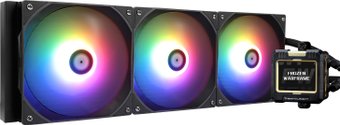 Система жидкостного охлаждения для процессора Thermalright Frozen Warframe 420 ARGB (черный) - фото