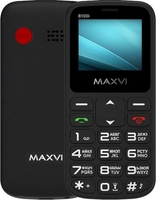 Телефон Maxvi B100i (черный) - фото