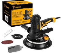 Шлифмашина для стен и потолков Deko DKWS1000 LED 085-1060 - фото