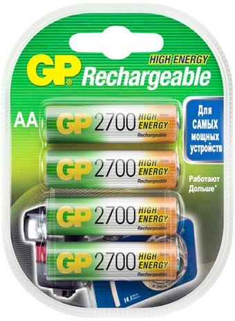 Аккумулятор GP 270AAHC-2DECRC4 - фото