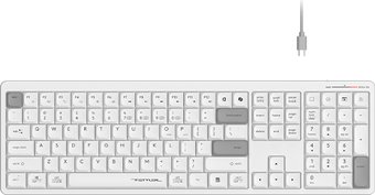 Клавиатура A4Tech Fstyler FBX55C (белый) - фото