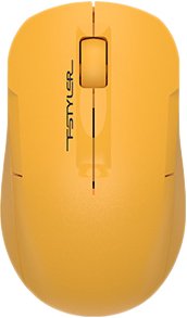 Мышь A4Tech Fstyler FG15C Air2 (желтый) - фото