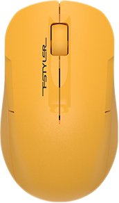 Мышь A4Tech Fstyler FG15CS Air2 (желтый) - фото